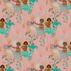 Justina Blakeney® All Gifts Pink Mermaid Music Art Print By Justina Blakeney™