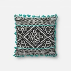 Loloi Rugs All Pillows Teal Mixto Pillow By Justina Blakeney® X Loloi