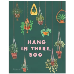 Justina Blakeney® Hang In There Boo Art Print By Justina Blakeney™ Shop All Int'l