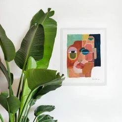 Justina Blakeney® Gifts $100-$250 Face 2 Art Print By Justina Blakeney™