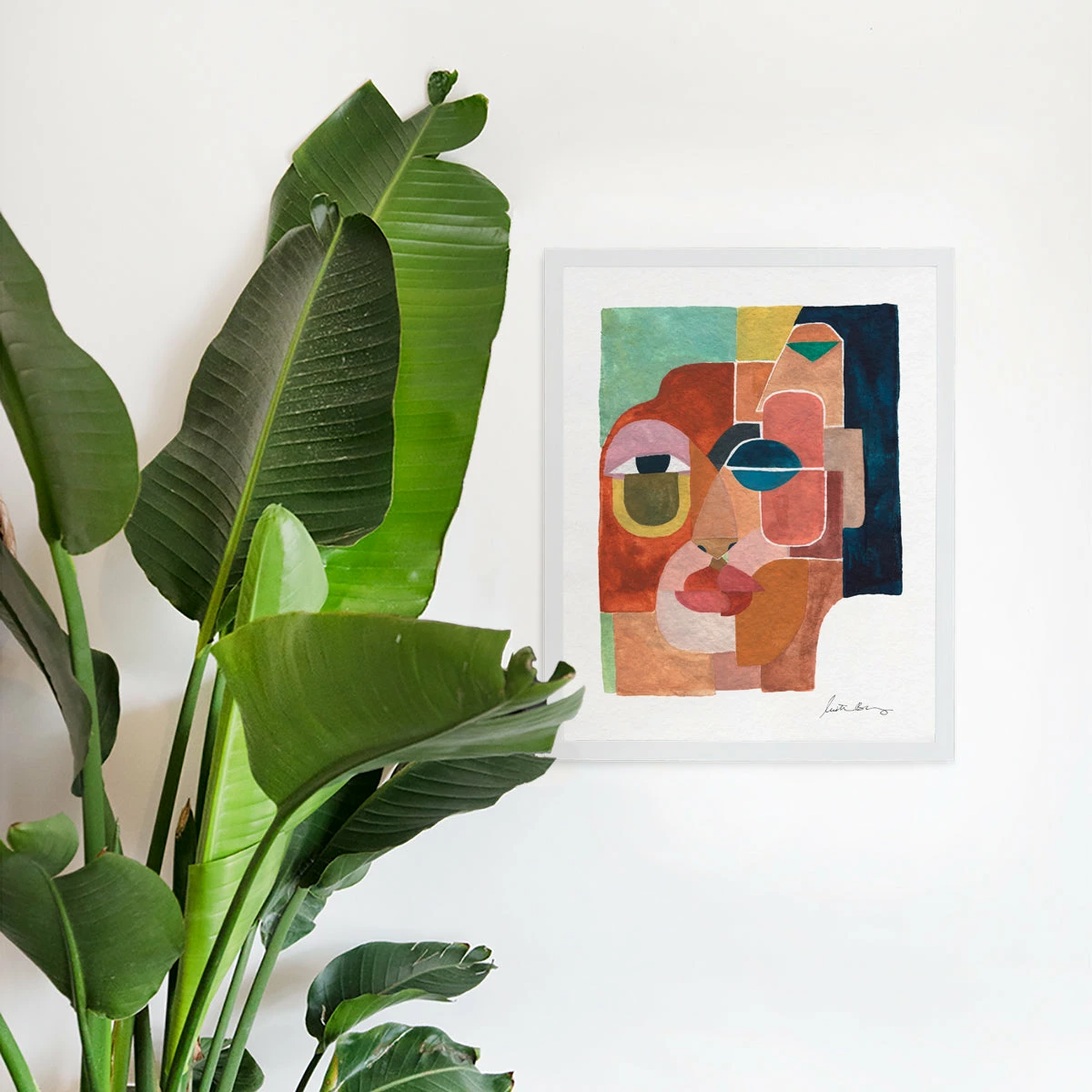 Justina Blakeney® Gifts $100-$250 Face 2 Art Print By Justina Blakeney™
