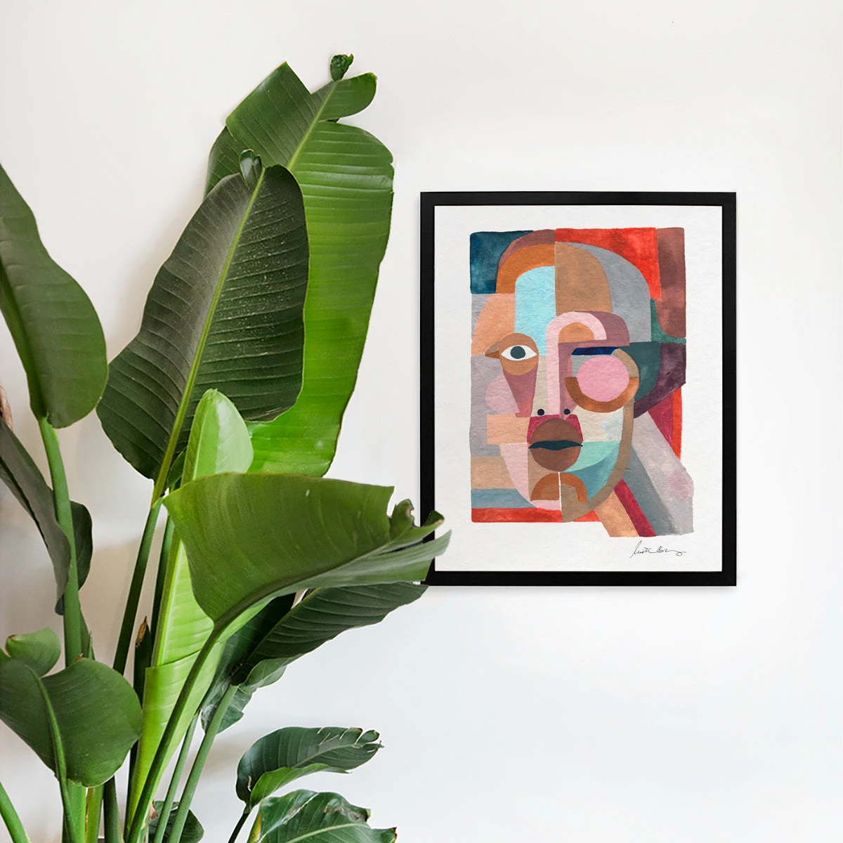 Justina Blakeney® Face 3 Art Print By Justina Blakeney™ Gifts $100-$250