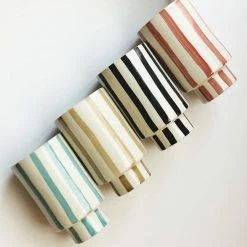 Jungalow® New Kaya Striped Ceramic Cups By Justina Blakeney™