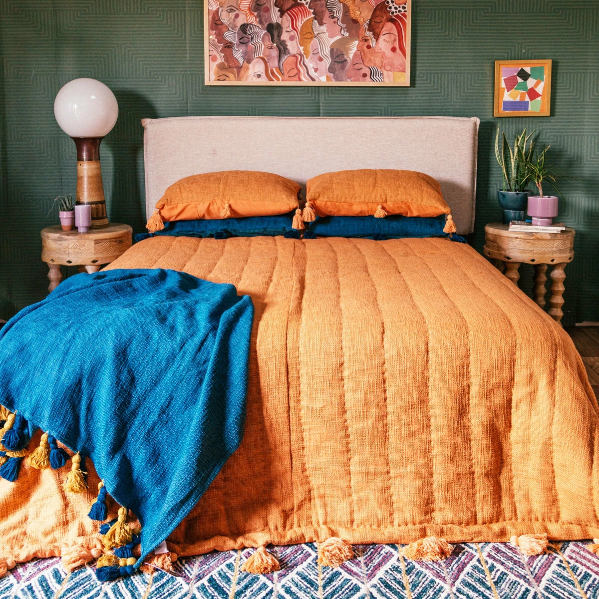 Jungalow® Sol Quilt In Adobe By Like A Lion™ All Décor