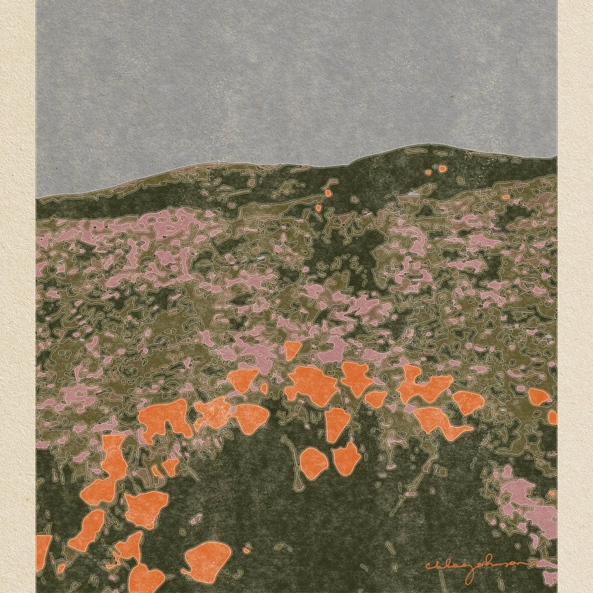 New California Poppies Art Print By Chloe Purpero Johnson