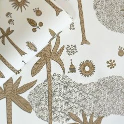 Jungalow® Cosmic Desert Wallpaper In Gold By Justina Blakeney® - Paste The Sheet