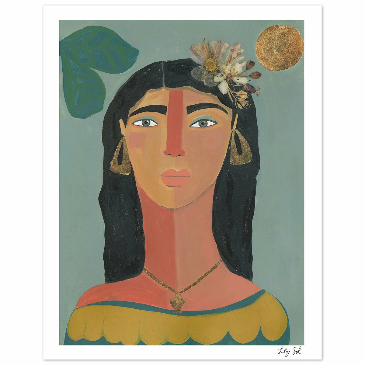 Gifts $100-$250 Courage Art Print By Lily Sol