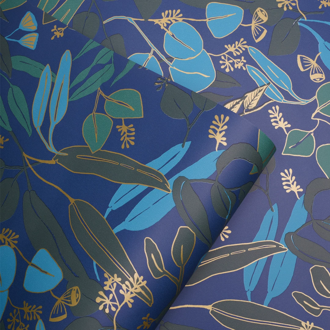 Jungalow® Eucalif Wallpaper In Teal By Justina Blakeney®