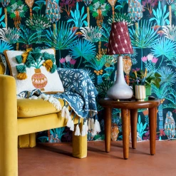 Jungalow® All Lighting Eytan Table Lamp Base In Grey Wash By Like A Lion™