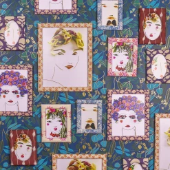 Jungalow® Caitlin Ikat Fabric Frame By Like A Lion™