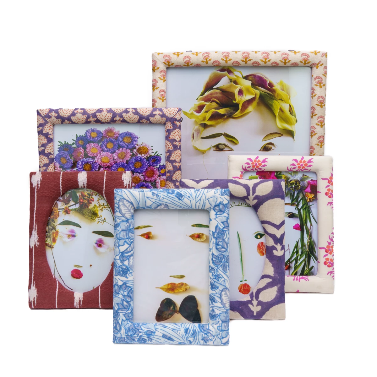 Jungalow® All Décor & Mirrors Tulipani Fabric Frame By Like A Lion™