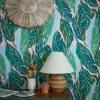 Jungalow Nana Wallpaper In Pink By Justina Blakeney® - Surestrip