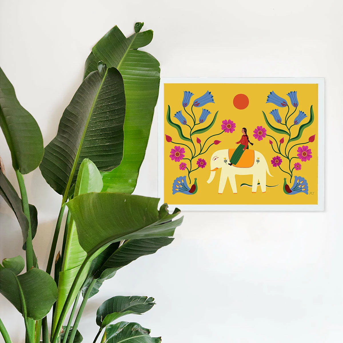Jungle Safari Art Print By Maheswari Janarthanan Kids