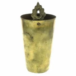 HomArt All Bed + Bath Hanging Brass Lassi Cup