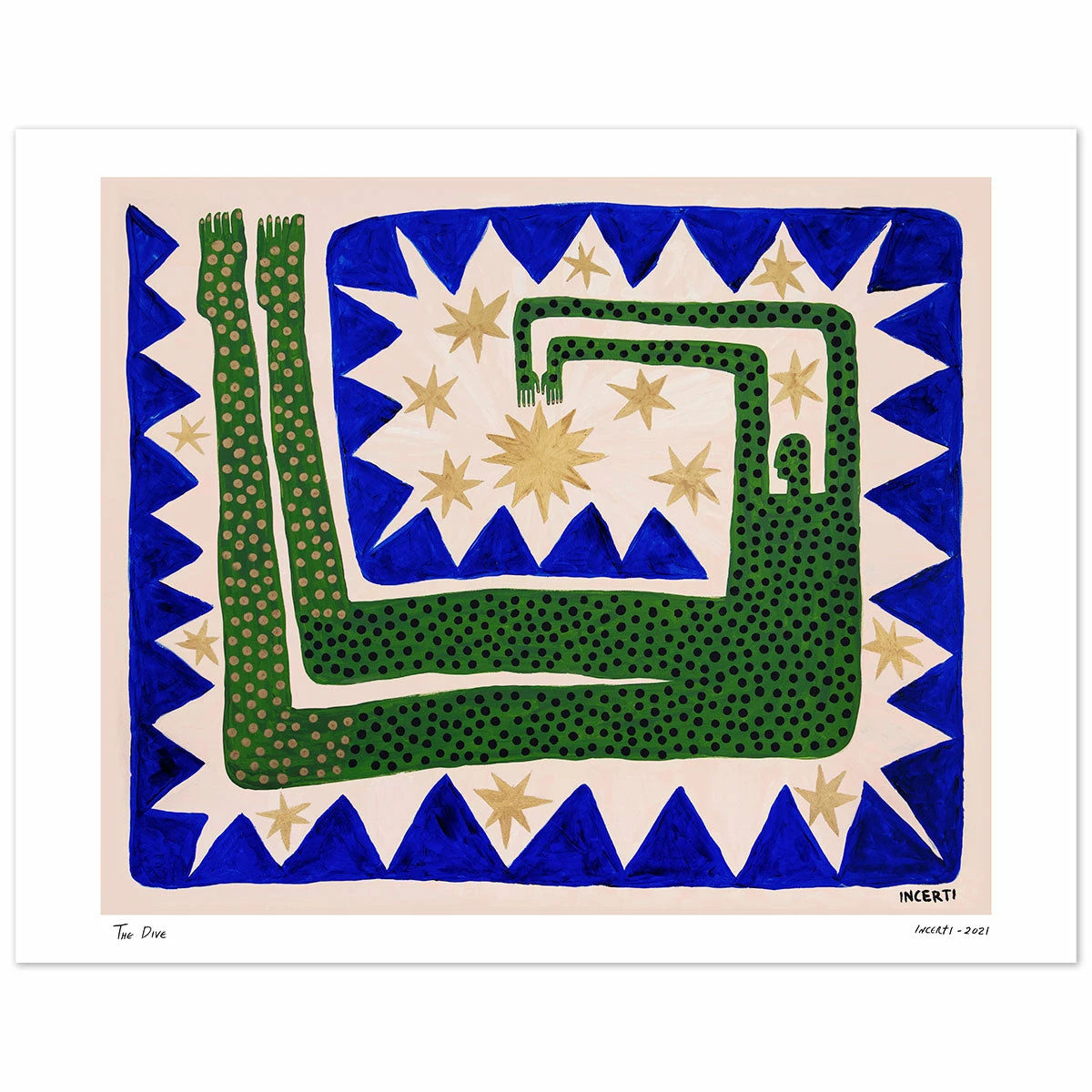 Gifts $100-$250 The Dive Art Print By João Incerti