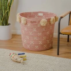 AAA Kids Blush Handmade Pom Pom Hamper