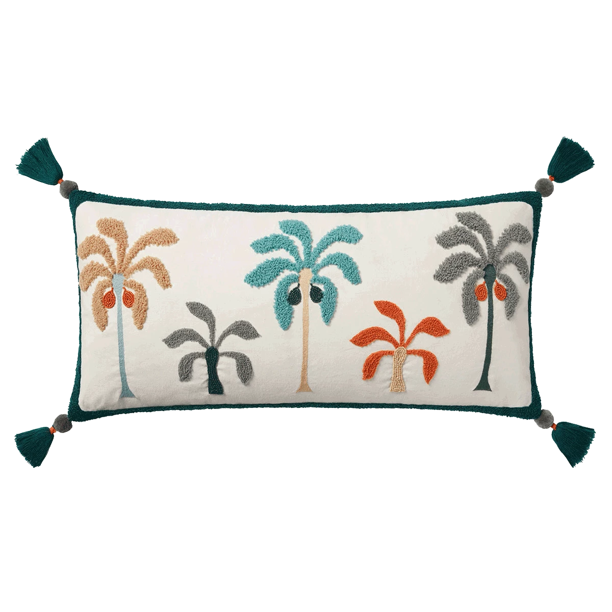 Loloi Rugs All Pillows Beaded Palm Tree Pillow By Justina Blakeney® X Loloi