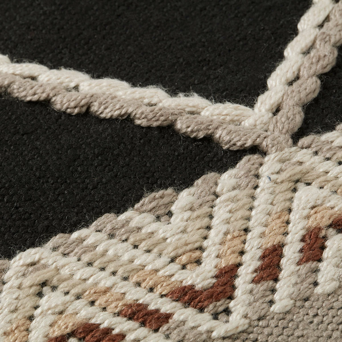 Loloi Rugs Black Mesa Outdoor Pillow