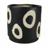 HomArt Black + White Ceramic Planter Planters