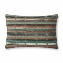 Loloi Rugs Green Cesta Pillow By Justina Blakeney® X Loloi All Pillows