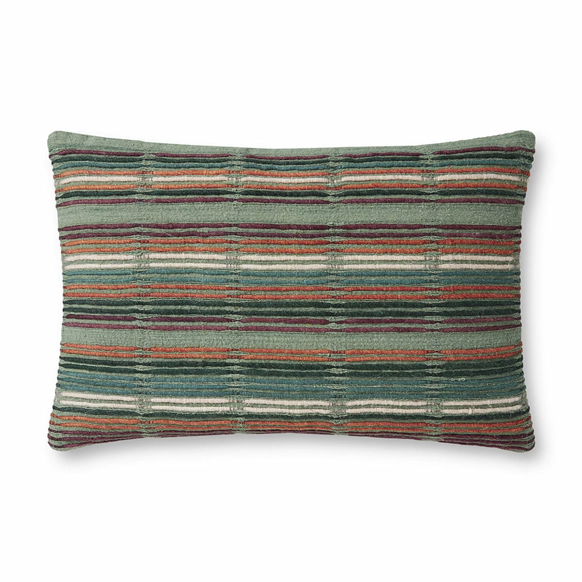 Loloi Rugs Green Cesta Pillow By Justina Blakeney® X Loloi All Pillows