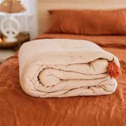 Jungalow® Sol Natural Dyed Quilt In Clay By Like A Lion™ All Décor