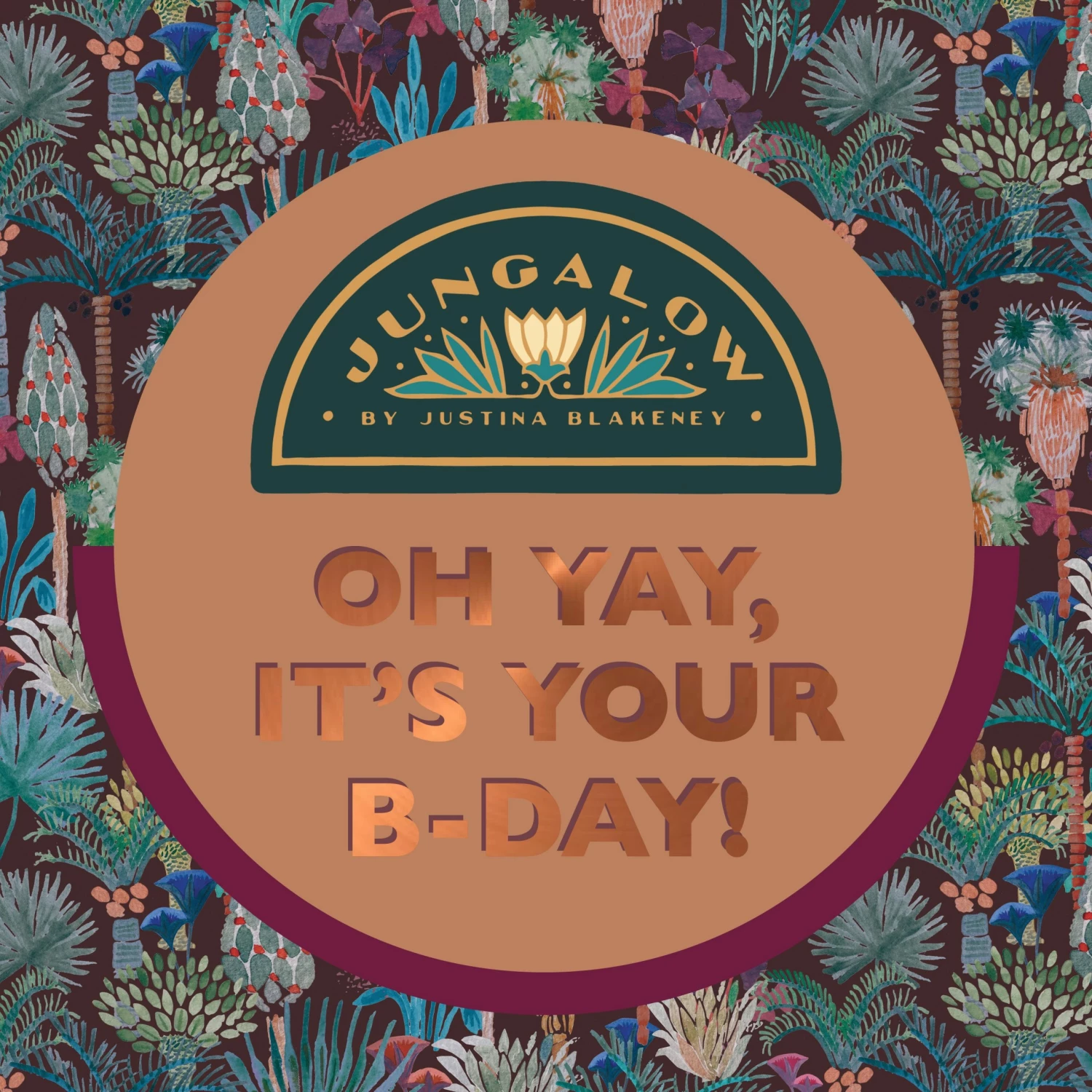 Jungalow Gifts Under $50 E-Gift Card | Oh Yay, It's Your B-day!
