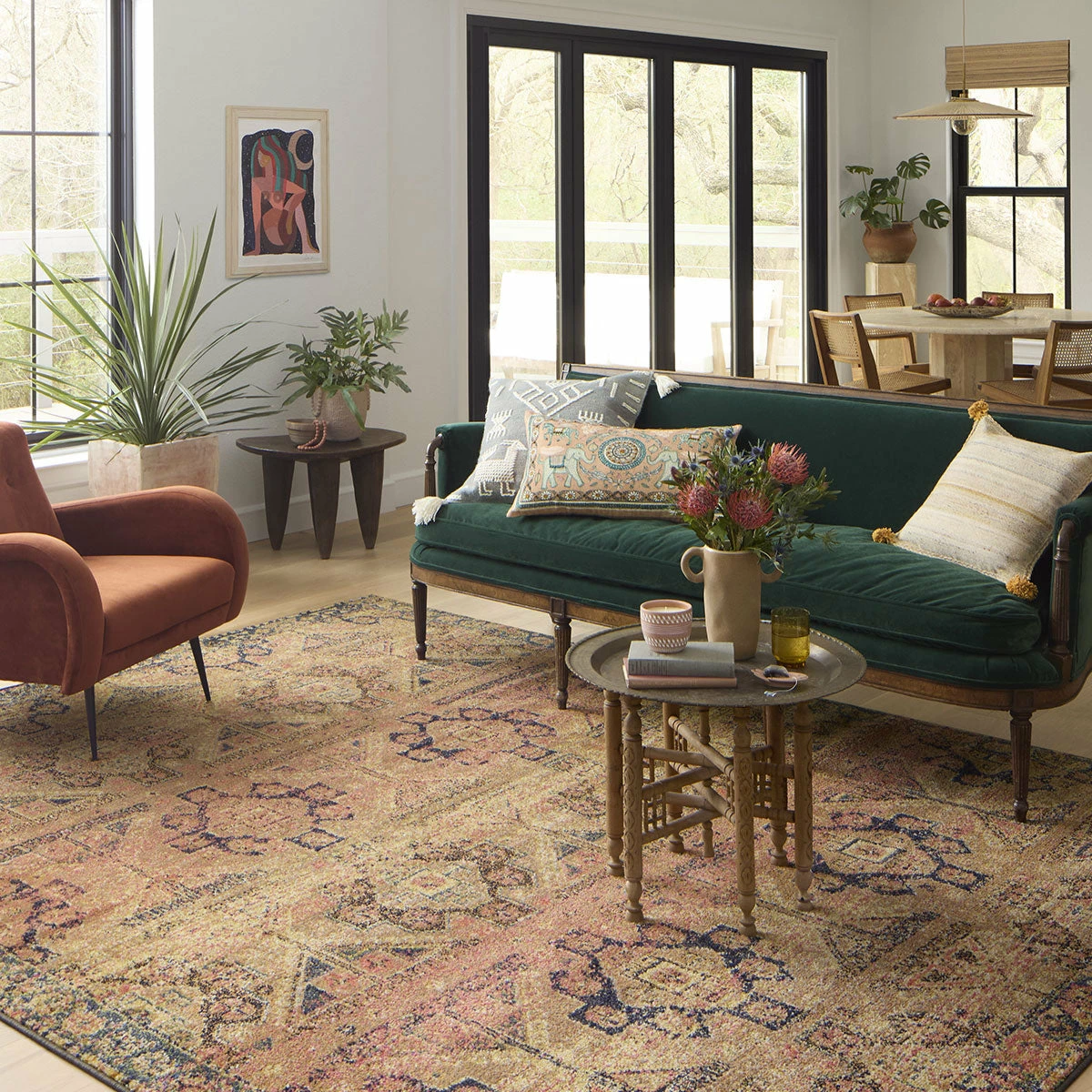 Loloi Rugs New Eila Tangerine Rug By Justina Blakeney® X Loloi