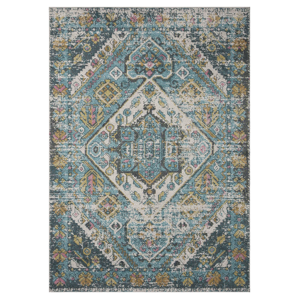 Loloi Rugs Eila Aqua Rug By Justina Blakeney® X Loloi New