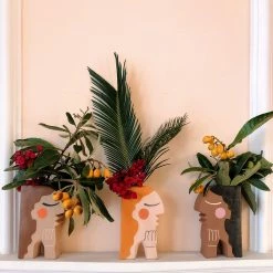 Jungalow® Planters Face Bookend Vase By Justina Blakeney™