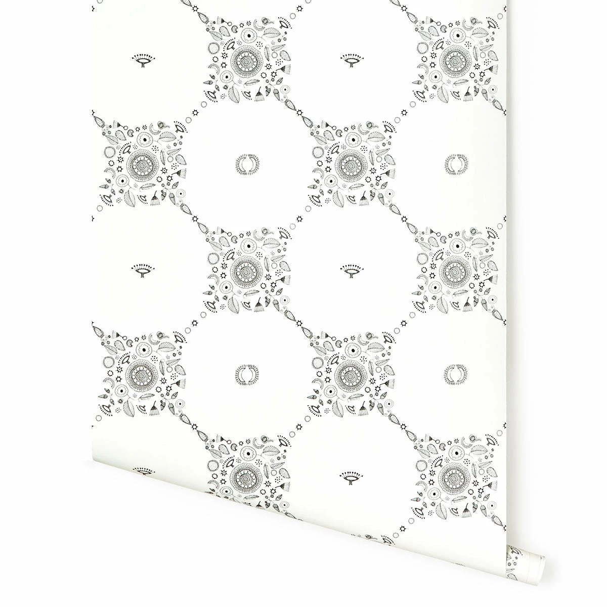 Jungalow Fez Wallpaper In White By Justina Blakeney®