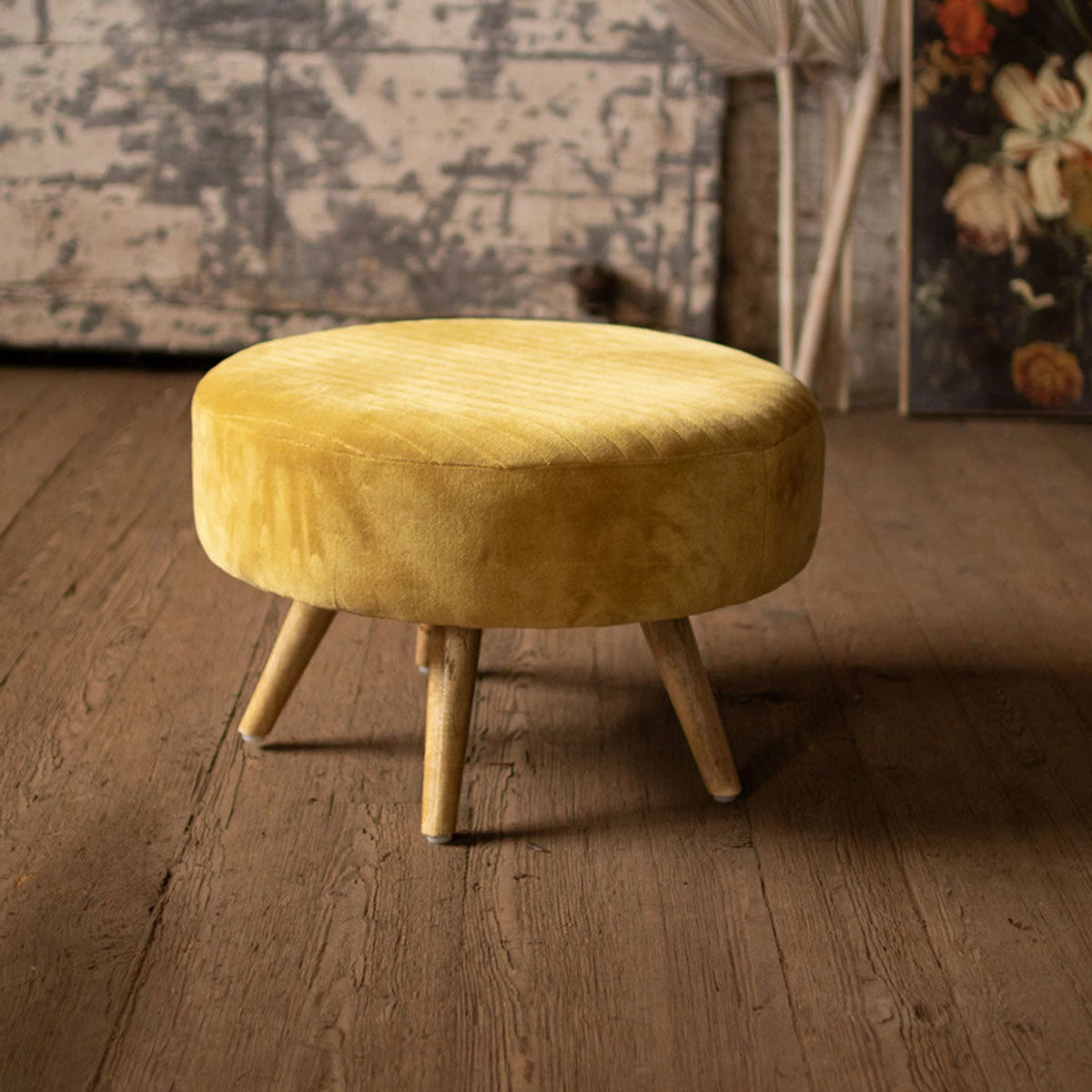 Kalalou Golden Ottoman