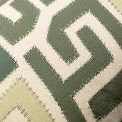 Loloi Rugs Green Stitched Zag Pillow By Justina Blakeney® X Loloi