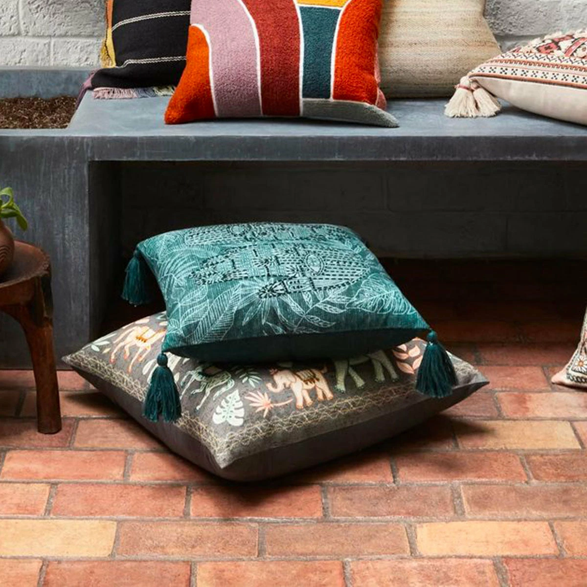 Loloi Rugs Hamsa Tassel Pillow By Justina Blakeney® X Loloi All Pillows