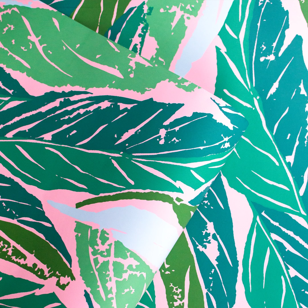 Jungalow Nana Wallpaper In Pink By Justina Blakeney® - Surestrip