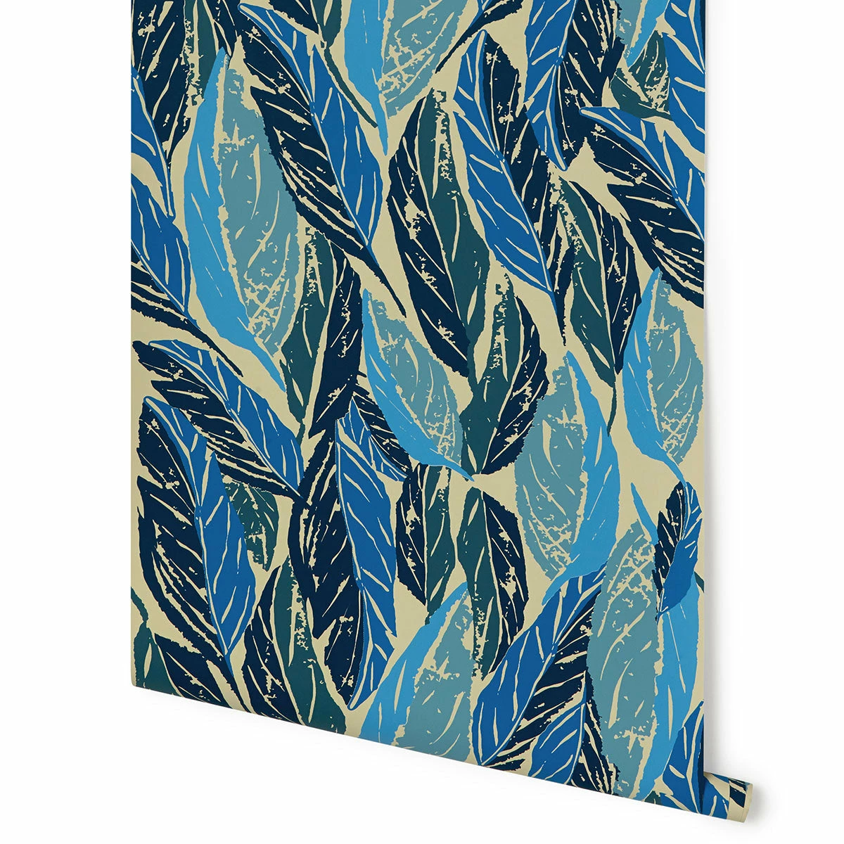 Jungalow Nana Wallpaper In Blue By Justina Blakeney®