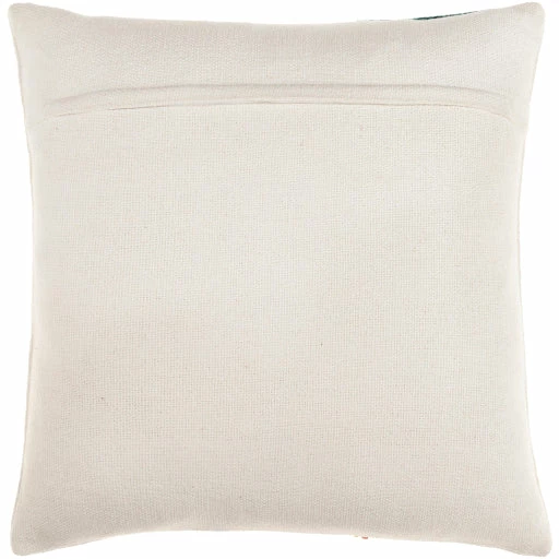 Surya Teal Shapes Pillow All Pillows