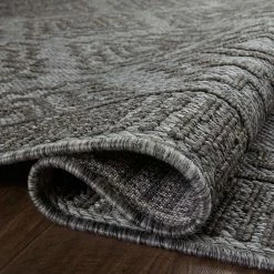 Loloi Rugs Rainier Charcoal Outdoor Rug