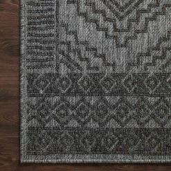 Loloi Rugs Rainier Charcoal Outdoor Rug