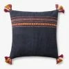 Loloi Rugs All Pillows Navy Tassel Pillow By Justina Blakeney® X Loloi