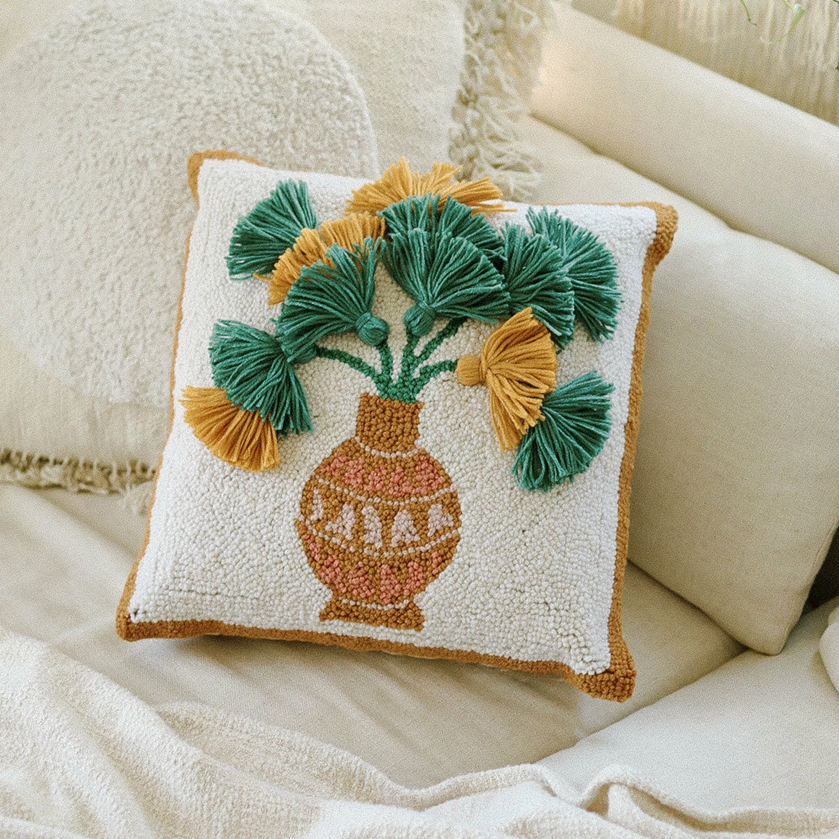 Peking Papyrus Hook Pillow By Jungalow®