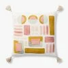 Loloi Rugs Sunset Watercolor Tassel Pillow