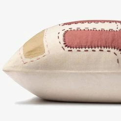 Loloi Rugs All Pillows Pink Stitched Form Pillow By Justina Blakeney® X Loloi