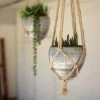 Kalalou Hanging Galvanized Planter Set Planters