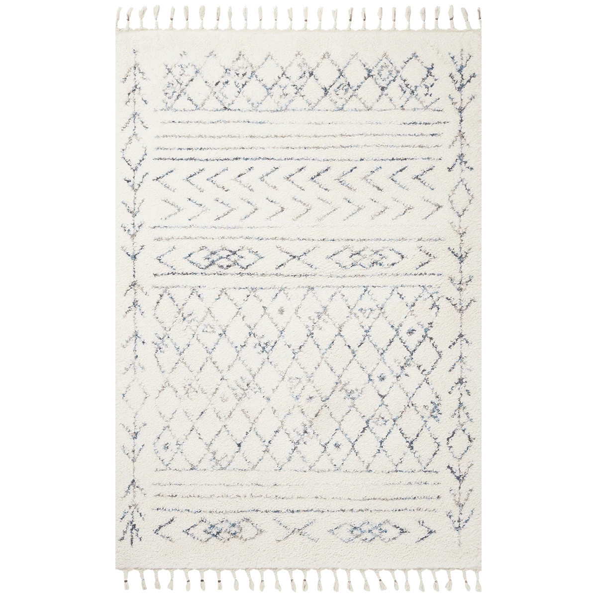 Loloi Rugs Neutral + Solid Rugs Ronnie Sky Rug By Justina Blakeney® X Loloi