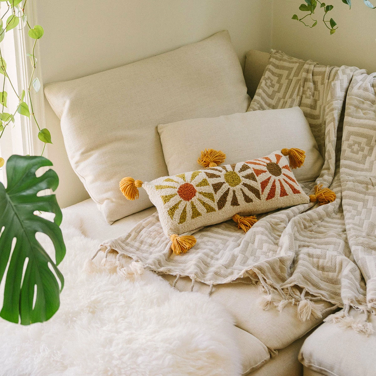 Peking Shine On Hook Pillow By Jungalow® Hook Pillows