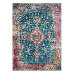 Loloi Rugs All Rugs Silvia Teal & Berry Rug By Justina Blakeney® X Loloi