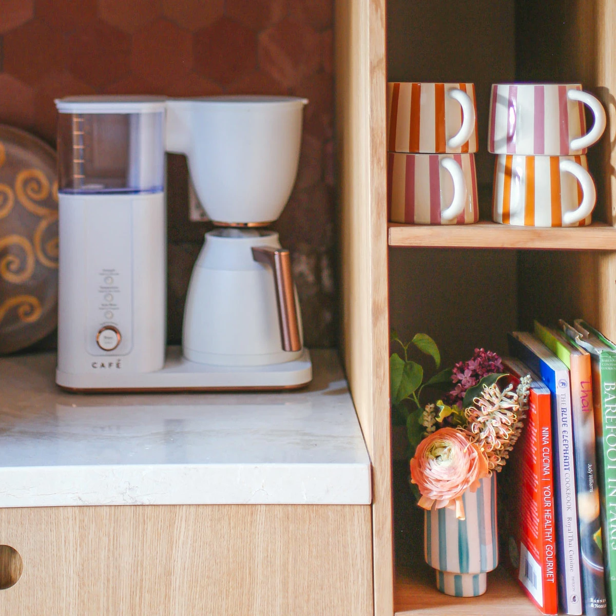 Jungalow® Tierra Striped Mug Set In Lavender Tabletop + Kitchen