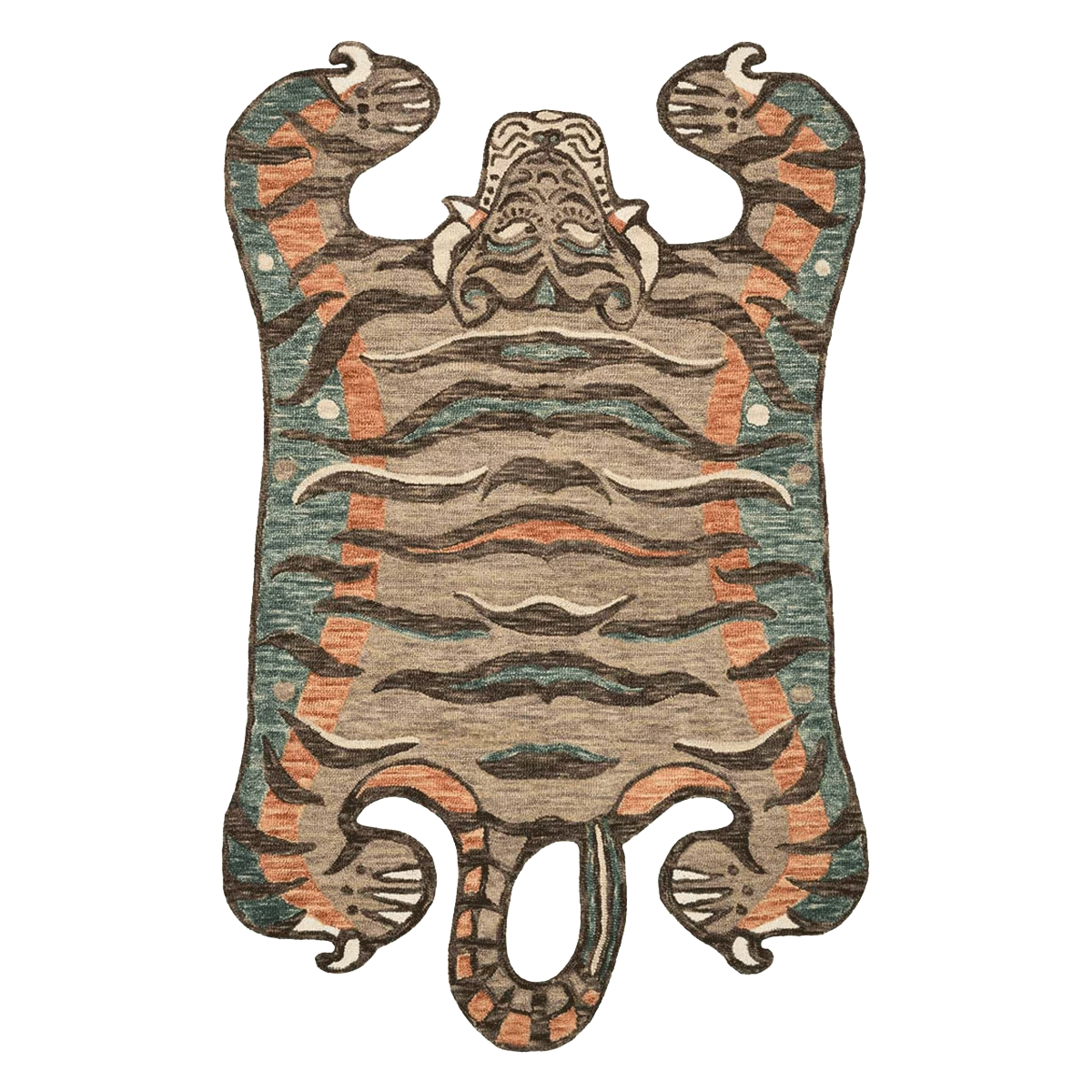 Loloi Rugs Feroz Berry Tiger Rug By Justina Blakeney® X Loloi All Rugs