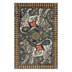 Loloi Rugs Tigress Teal Rug By Justina Blakeney® X Loloi All Rugs
